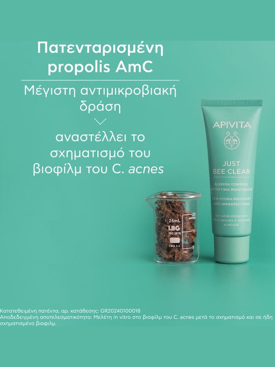 Apivita Routine Just Bee Clear Σετ Περιποίησης για Ενυδάτωση 3τμχ