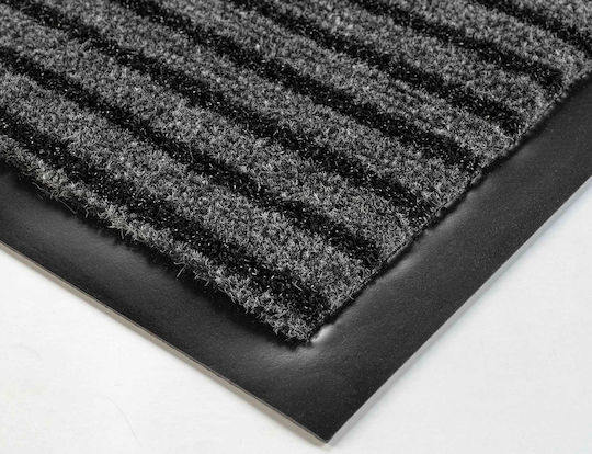 Douceur d'Intérieur Праг за вход Антиплъзгащ Правоъгълена Сив 120x80бр с дебелина 10мм