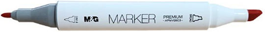 M&G Zeichenmarker 1mm Doppelseitig Set 12Stück