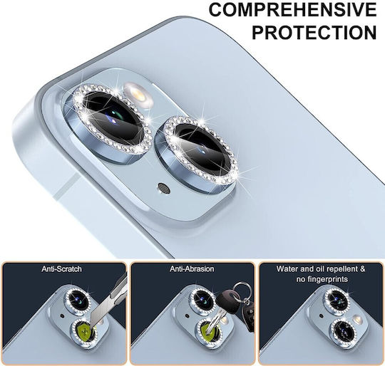 Apple iPhone 16e Enkay Camera Protection Ring Sea Blue