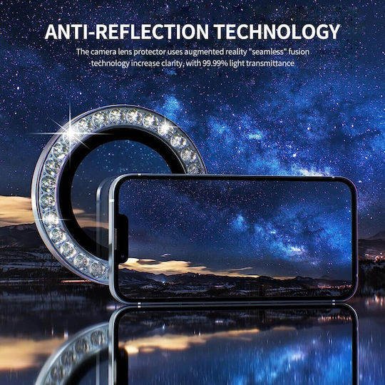 Apple iPhone 16e Enkay Camera Protection Ring Deep Purple