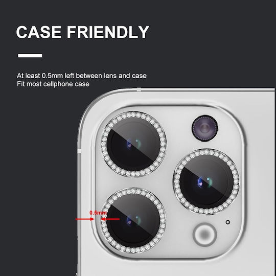 Apple iPhone 16e Enkay Camera Protection Ring Light Purple
