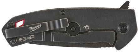 Milwaukee Hardline Serrated Σουγιάς Μαύρος
