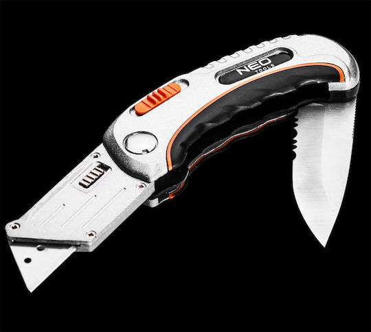 Neo Tools Cuțit de buzunar cu husă