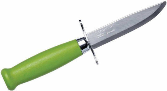 Morakniv Scout 39 Messer Grün in Lederhülle