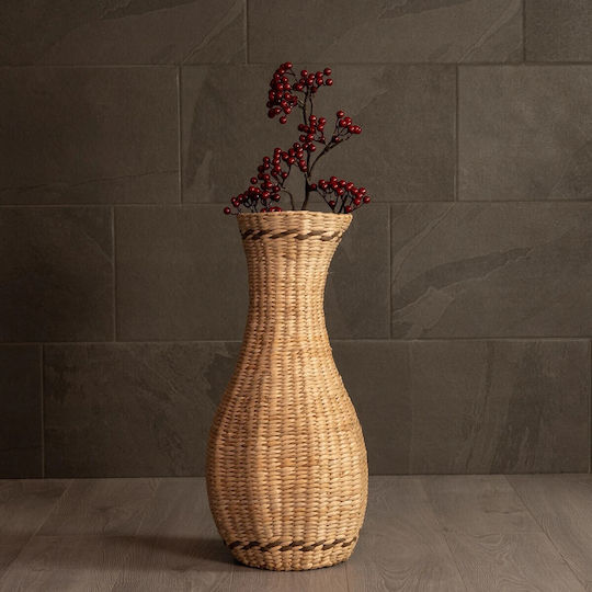 GloboStar Monaco Κασπώ Rattan Μπεζ 29x29x60εκ.