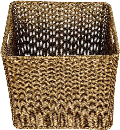 GloboStar Siena Κασπώ Rattan Μπεζ 32x28x30εκ.