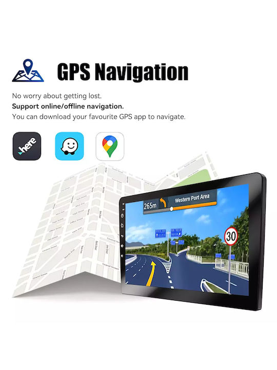 Car Audio System for BMW E46 1998-2005 (Bluetooth/USB/WiFi/GPS/Apple-Carplay/Android-Auto) with Touch Screen 9"