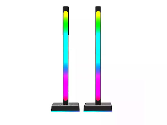 Ajazz ABL190 Desktop Headphone Stand with Led Lighting Black