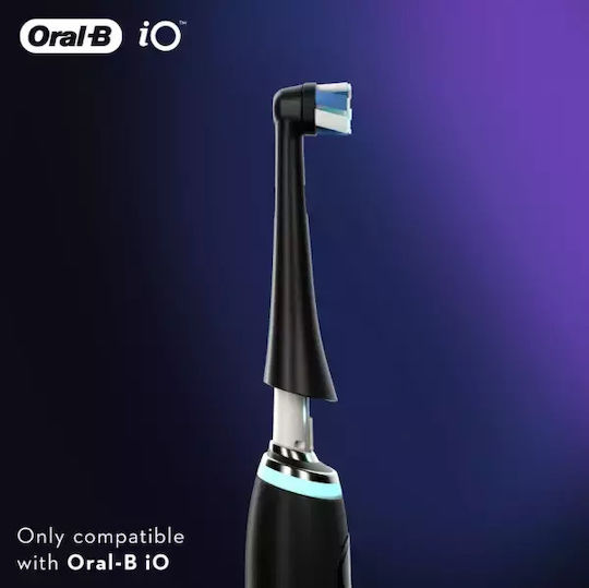 Oral-B iO Ultimate Clean Replacement Heads for Electric Toothbrush Black 4pcs
