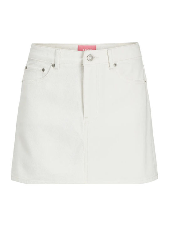 Τζιν Mini Φούστα White
