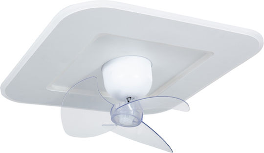 Eurolamp Deckenleuchte 50cm mit Leuchte Weiß
