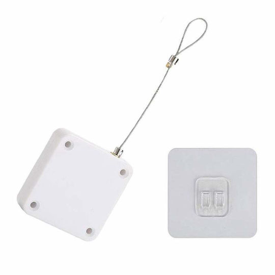 Automatic Lock Siks Steel Cable P12 Doors Windows Power 1200n White