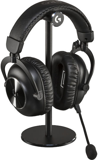 Logitech Pro X 2 Lightspeed & Premium Headset Stand Ασύρματο Over Ear Gaming Headset με σύνδεση 3.5mm / Bluetooth