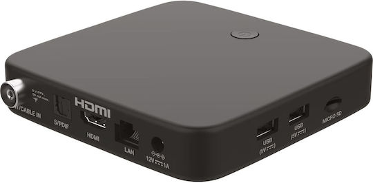 Strong TV-Box SRT423 4K UHD mit WiFi USB 2.0 8GB RAM und 8GB Speicherplatz mit Betriebssystem Android und Google Assistant