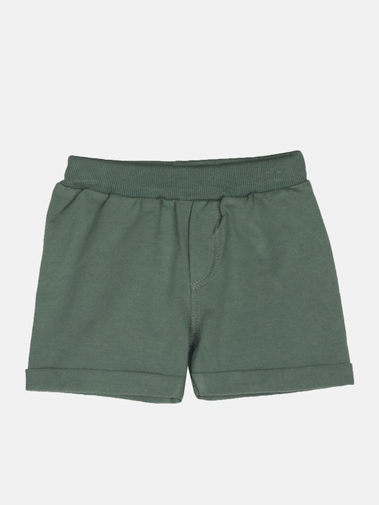 Kids Set with Shorts Summer 2 Pieces Khaki