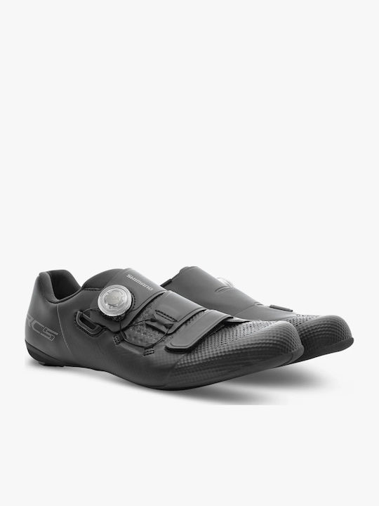 Shimano Rc502 Ανδρικά Χαμηλά Παπούτσια Ποδηλασίας Δρόμου Μαύρα