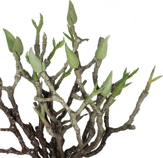 Globostar Artificial Garden Green Orchid Bouqet 21466 Τεχνητό Διακοσμητικό Μπουκέτο Πράσινη Ορχιδέα Y34cm