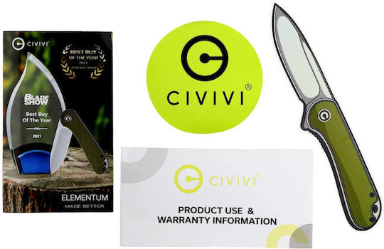 Civivi Vision FG Σουγιάς Μαύρος