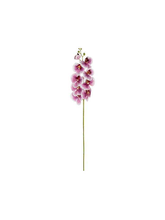 Globostar Artificial Decorative Pink Orchid Branch 21407 Y95cm