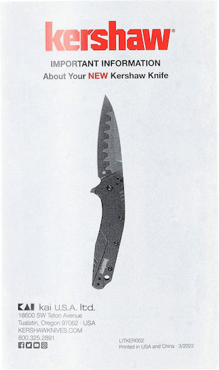 Kershaw Pocket Knife