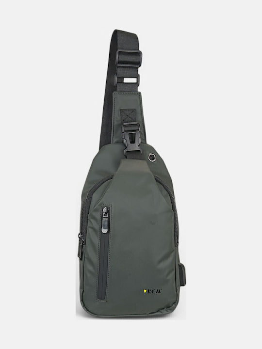 Herrentasche Sling Khaki