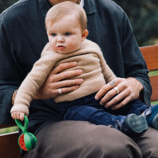 Oli&Carol Watermelon Teething Rattle Teethers from Rubber for 3 m+