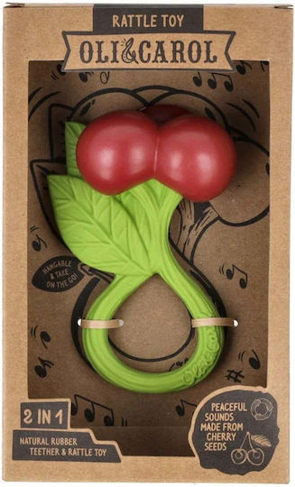 Oli&Carol Teething Rattle Teethers from Rubber for 3 m+