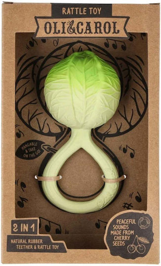 Oli&Carol Teething Rattle Teethers from Rubber for 3 m+