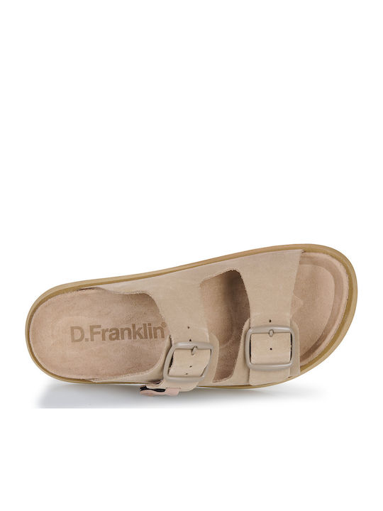 Vibe Women's Flat Sandals Brown