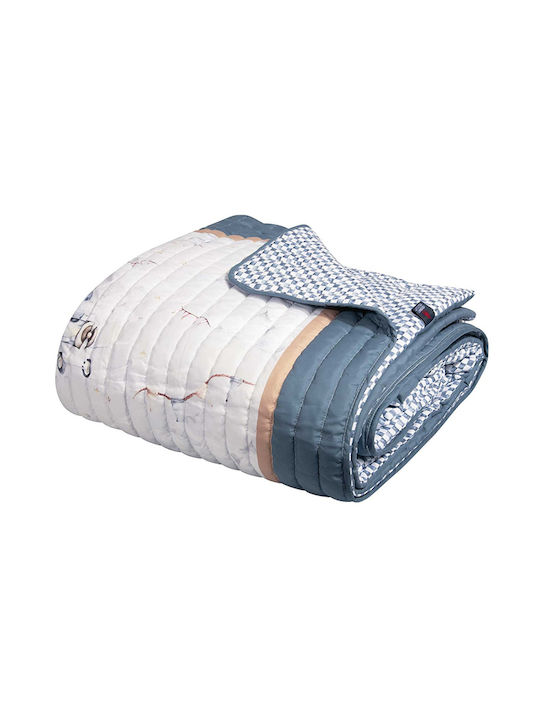 Greenwich Polo Club Kids Quilt Single Gray 160x220cm