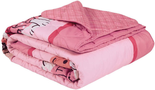Das Home Παιδικό Κουβερλί Μονό 4938 Pink 160x220εκ.