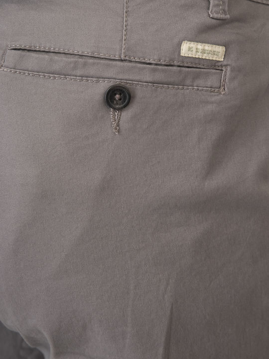 Hose Chino Elastisch Gray