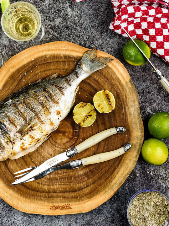 Laguiole Pearl Μαχαίρια Steak από Ανοξείδωτο Ατσάλι 6τμχ