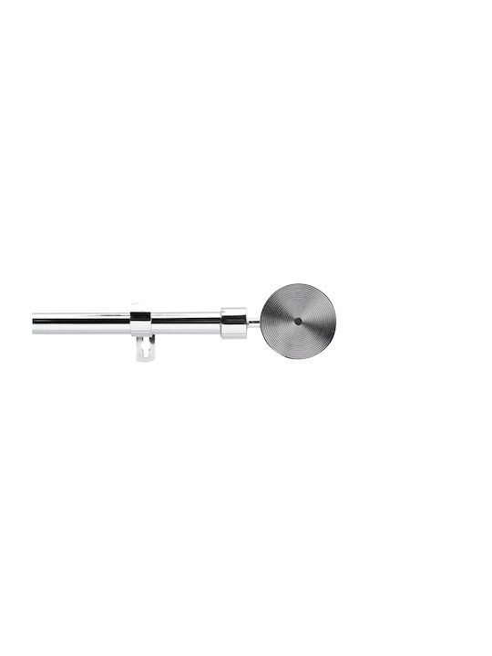 Douceur d'Intérieur Сгъваемо Металик Корниз Rollis Φ19мм 210-120cm Chrome