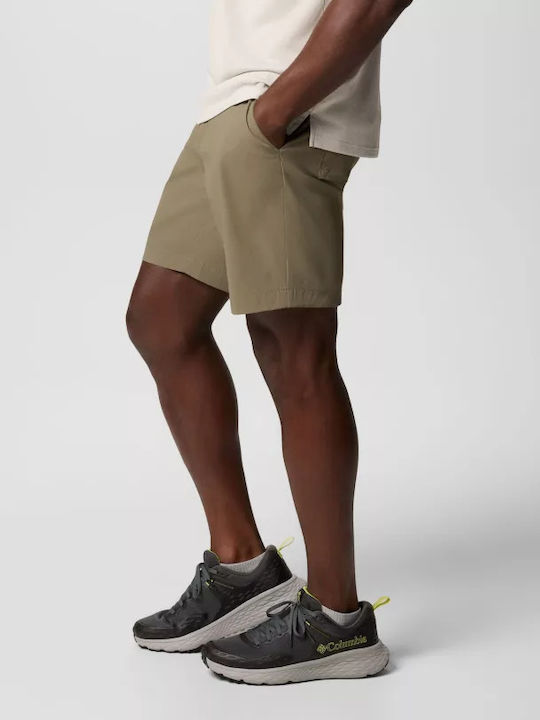 Trail Utility Men's Athletic Shorts Stone Green