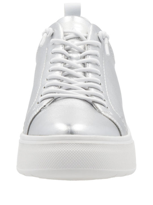 Damen Anatomisch Sneakers Silber