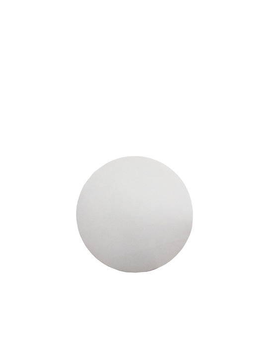 Auxiliary Garden and Terrace Table for Small Spaces White 70x70x75cm