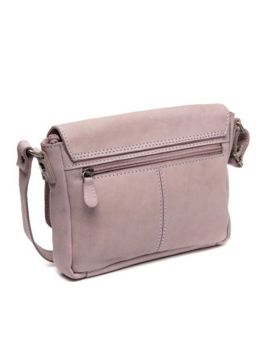 Leather Women's Bag Shoulder Lilac