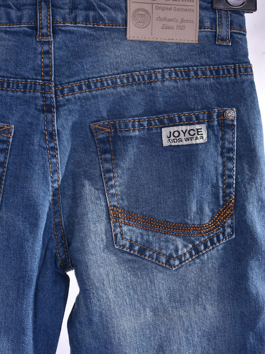 Joyce Pantalon Jeans Pentru Copii Albastru