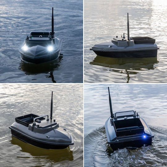 Barcă Plantat Nădit Momit Iuni U06 GPS 18000mAh 500m 2kg 10km/h Telecomandă 2.4GHz