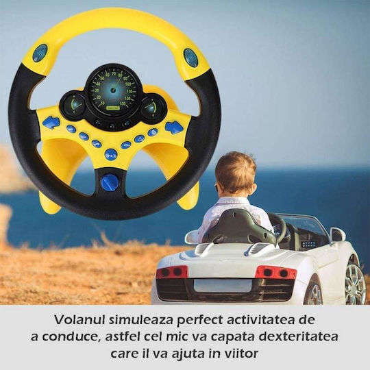 Steering Wheel with Music, Light, and Sounds