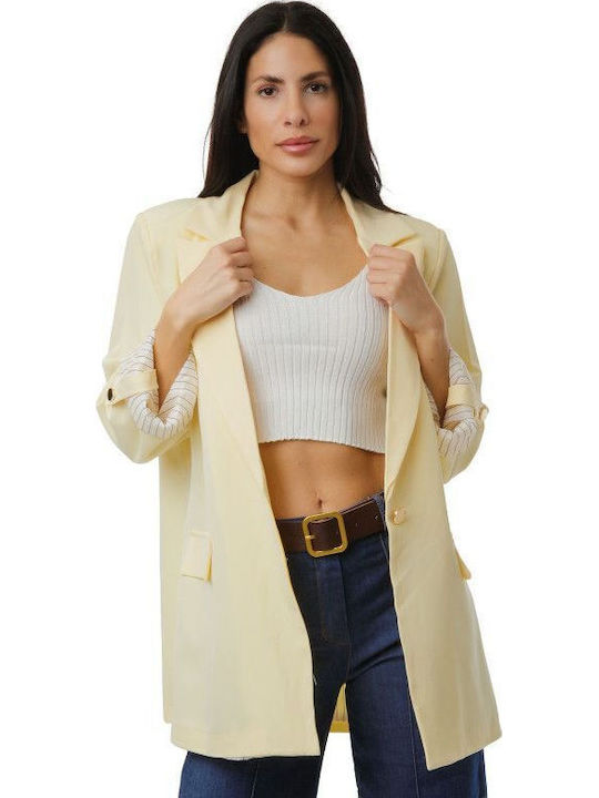 Silia D Женски Сако Yellow