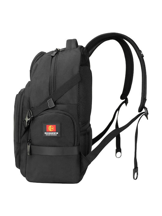 Suissewin Backpack Μαύρο