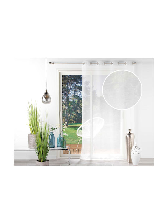Douceur d'Intérieur Vorhang mit Grommet Weiß 140x280cm