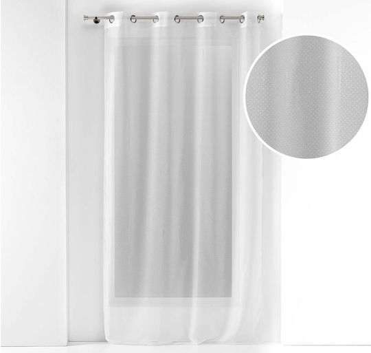 Douceur d'Intérieur Curtain with Grommet White 140x280cm