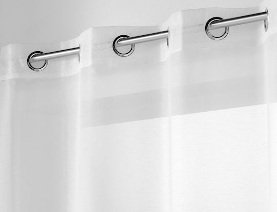Douceur d'Intérieur Vorhang mit Grommet Weiß 140x240cm