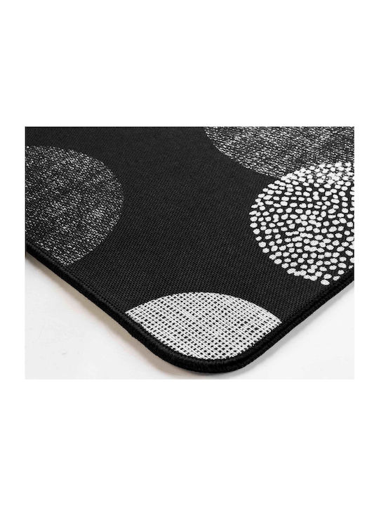 Douceur d'Intérieur Ορθογώνιο Χαλάκι Κουζίνας 45x75cm Μαύρο Douceur d'Intérieur Ορθογώνιο Χαλάκι Κουζίνας 45x75cm Μαύρο