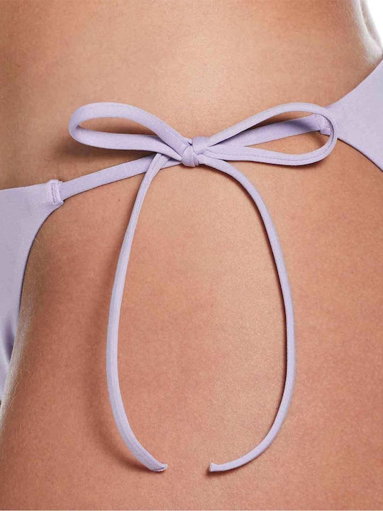 Bikini Slip Cu Dantelă Lila