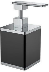 Комплект аксесоари за баня Acp, 6 части – черен хром